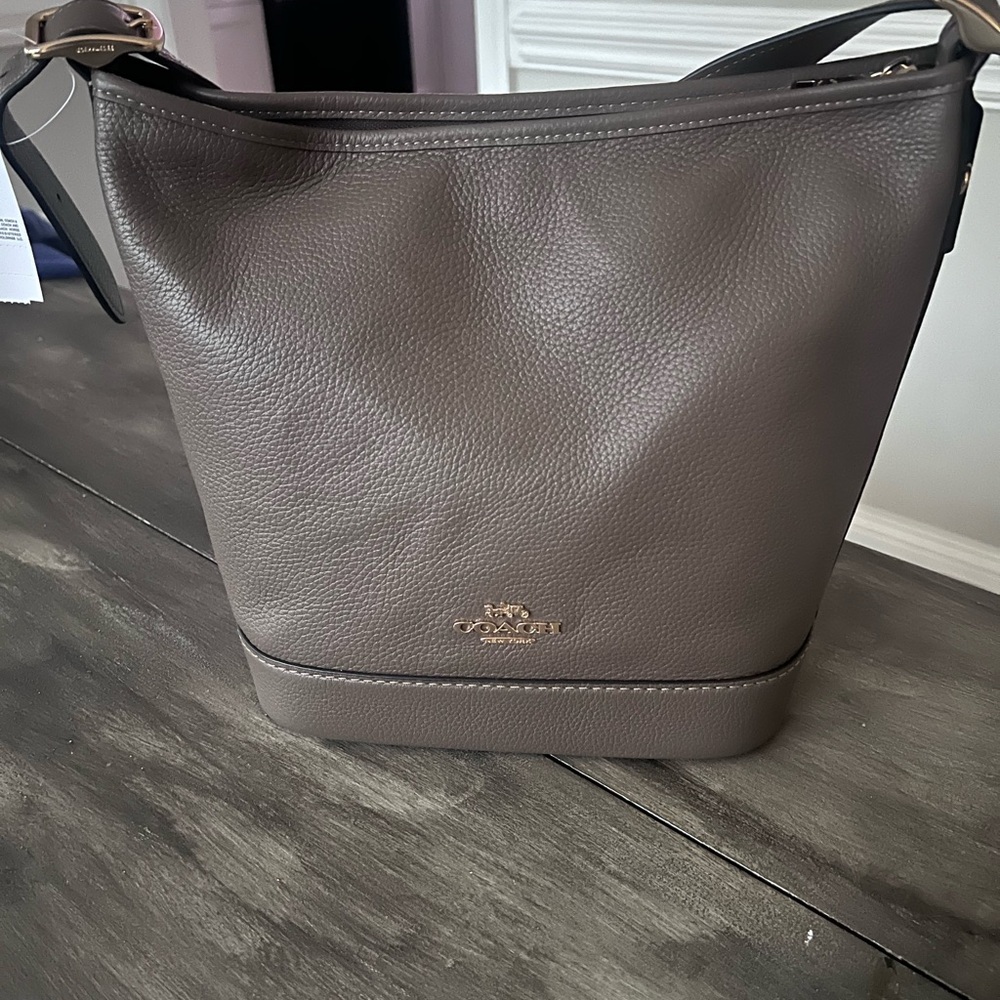 Coach Jude Leather Shoulder Bag